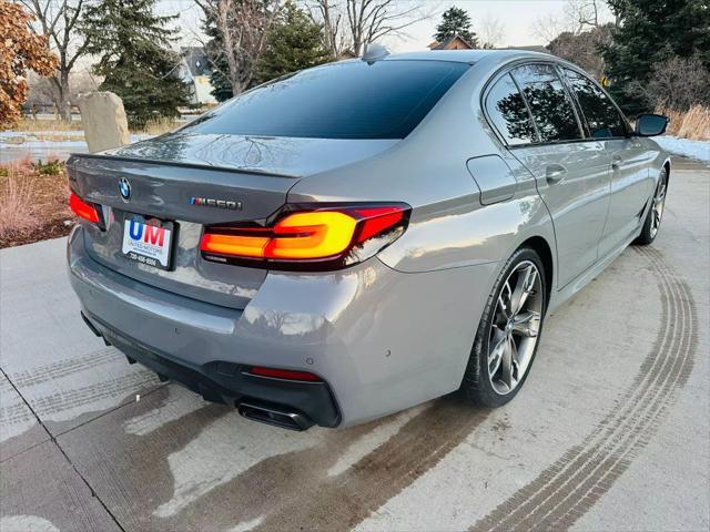 used 2021 BMW M550 car, priced at $44,999