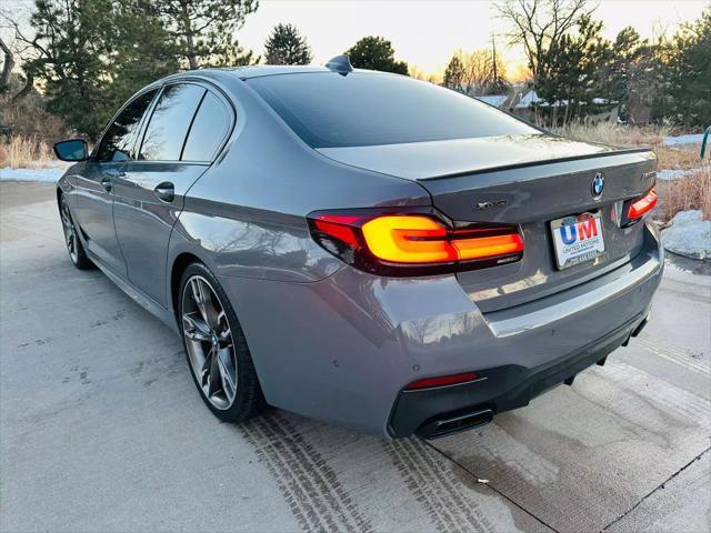 used 2021 BMW M550 car, priced at $44,999