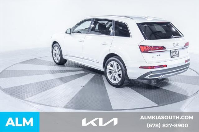 used 2022 Audi Q7 car, priced at $34,420