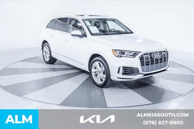 used 2022 Audi Q7 car, priced at $34,420