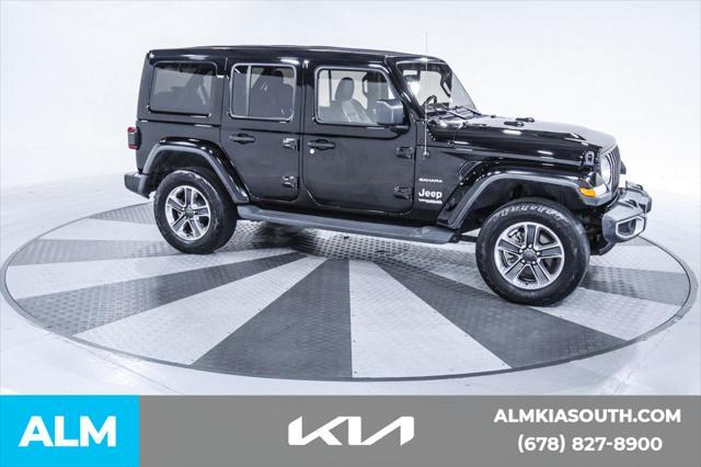 used 2020 Jeep Wrangler Unlimited car, priced at $36,920