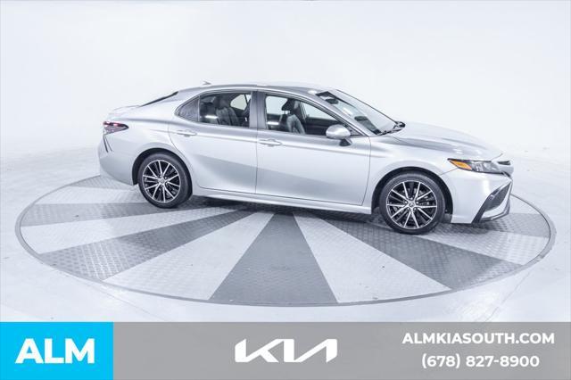 used 2021 Toyota Camry car, priced at $19,720