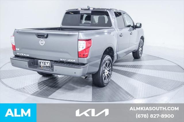 used 2022 Nissan Titan car, priced at $28,420