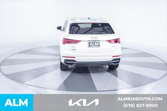 used 2024 Audi Q3 car, priced at $31,420