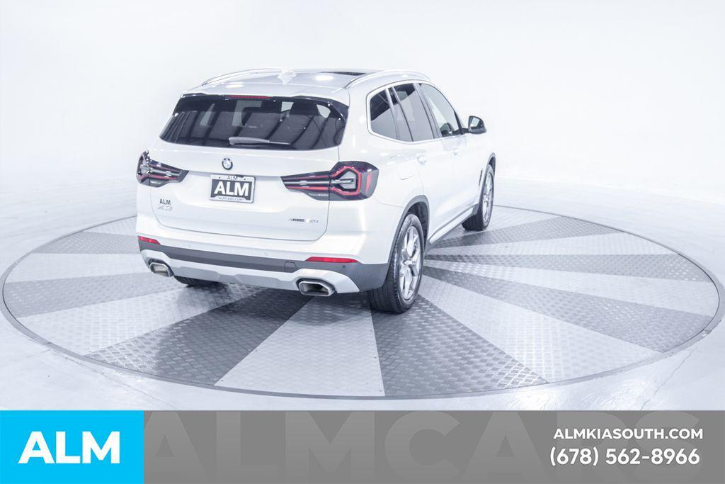 used 2024 BMW X3 car, priced at $33,970