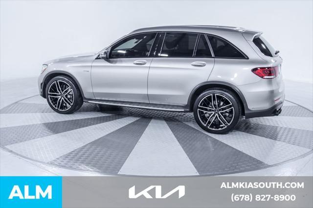 used 2021 Mercedes-Benz AMG GLC 43 car, priced at $41,420