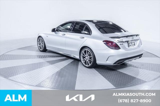 used 2018 Mercedes-Benz AMG C 43 car, priced at $28,770