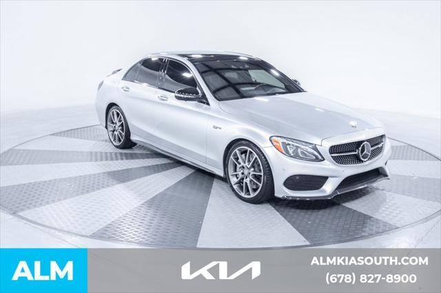 used 2018 Mercedes-Benz AMG C 43 car, priced at $28,770