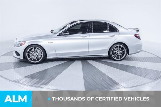 used 2018 Mercedes-Benz AMG C 43 car, priced at $28,770