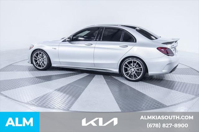 used 2018 Mercedes-Benz AMG C 43 car, priced at $28,770