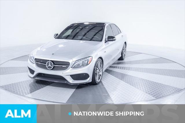 used 2018 Mercedes-Benz AMG C 43 car, priced at $28,770