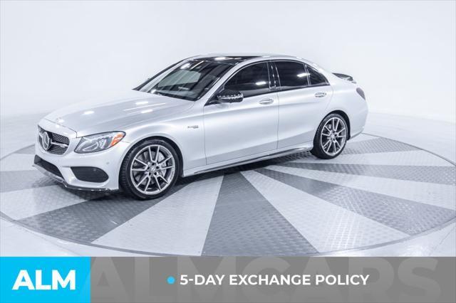 used 2018 Mercedes-Benz AMG C 43 car, priced at $28,770