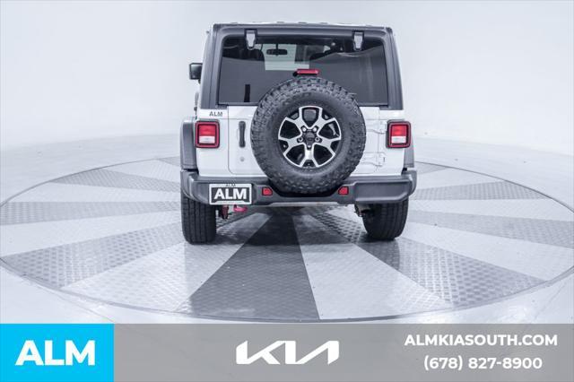 used 2020 Jeep Wrangler Unlimited car, priced at $33,420