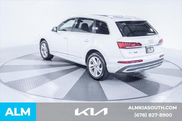 used 2023 Audi Q7 car, priced at $39,120