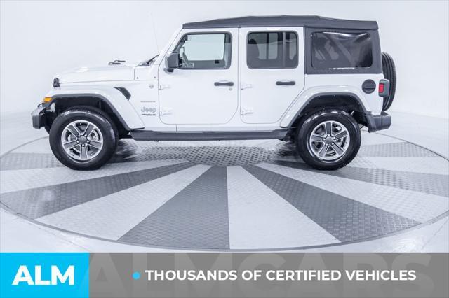 used 2022 Jeep Wrangler Unlimited car, priced at $33,720