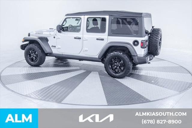 used 2022 Jeep Wrangler Unlimited car, priced at $31,920