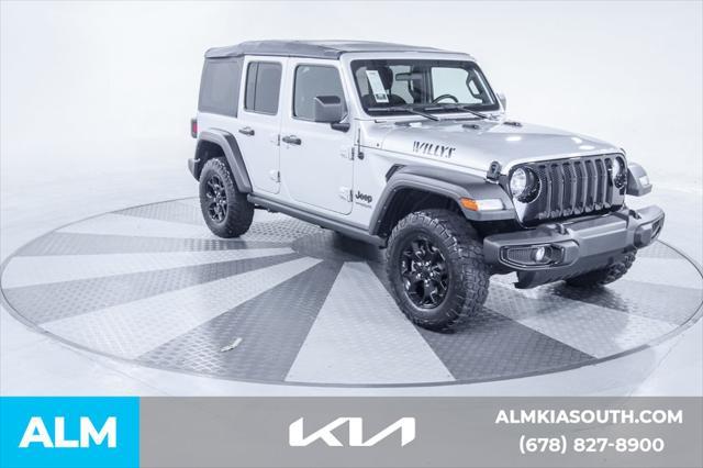 used 2022 Jeep Wrangler Unlimited car, priced at $31,920