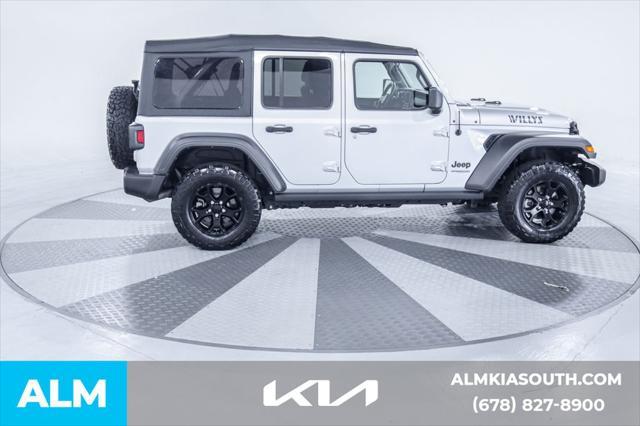 used 2022 Jeep Wrangler Unlimited car, priced at $31,920