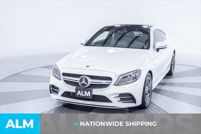 used 2021 Mercedes-Benz AMG C 43 car, priced at $42,970