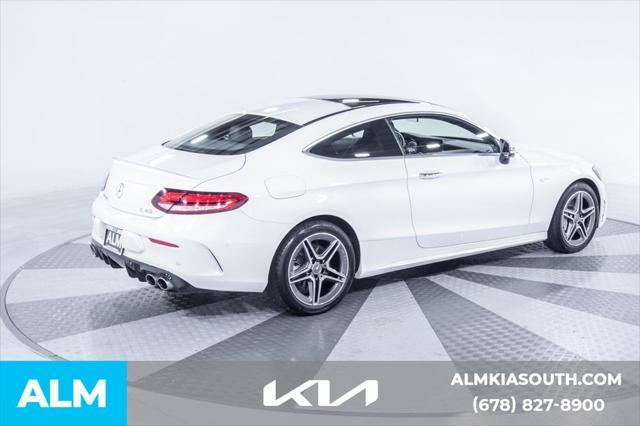 used 2021 Mercedes-Benz AMG C 43 car, priced at $42,970