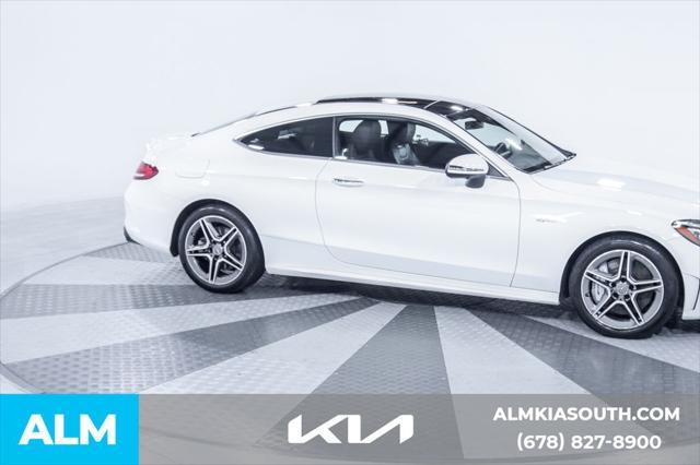 used 2021 Mercedes-Benz AMG C 43 car, priced at $42,970