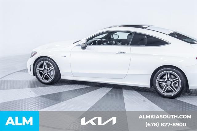 used 2021 Mercedes-Benz AMG C 43 car, priced at $42,970