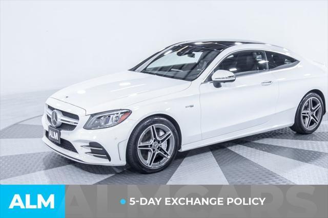 used 2021 Mercedes-Benz AMG C 43 car, priced at $42,970