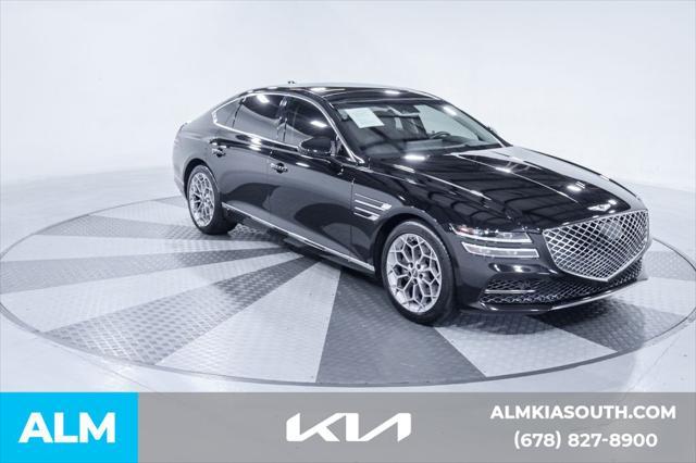 used 2021 Genesis G80 car, priced at $31,460