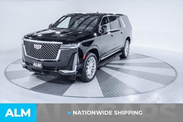 used 2022 Cadillac Escalade ESV car, priced at $63,420