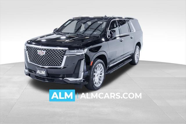 used 2022 Cadillac Escalade ESV car, priced at $63,420