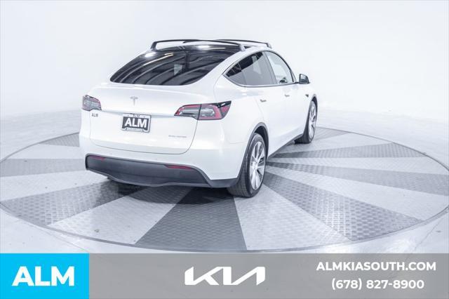 used 2021 Tesla Model Y car, priced at $27,920