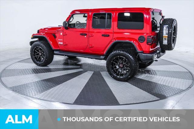 used 2020 Jeep Wrangler Unlimited car, priced at $45,420