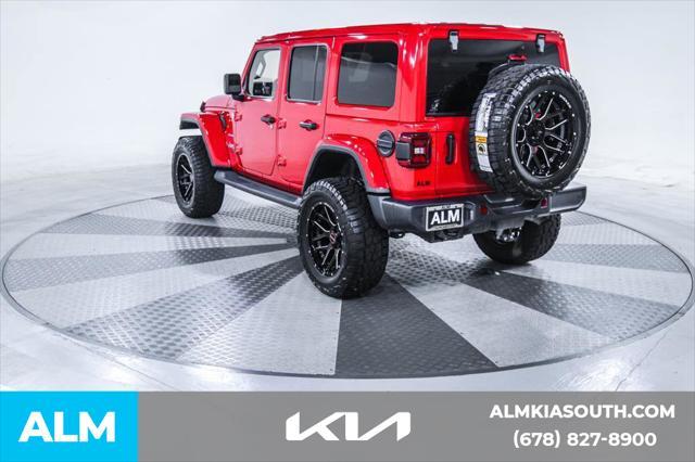 used 2020 Jeep Wrangler Unlimited car, priced at $45,420