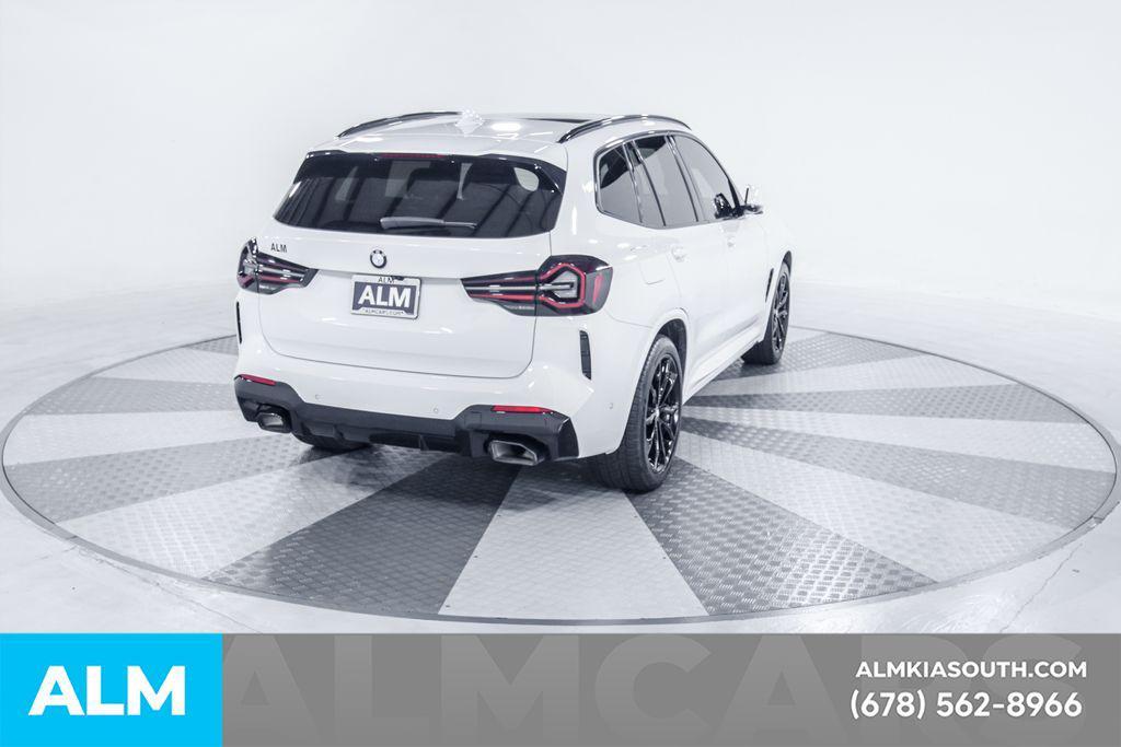 used 2023 BMW X3 car, priced at $33,420