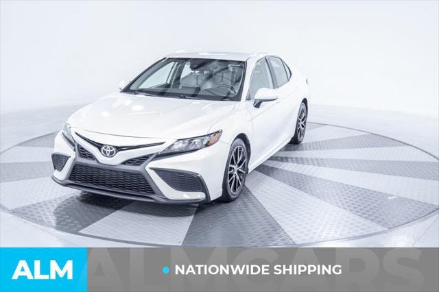 used 2021 Toyota Camry car, priced at $20,420