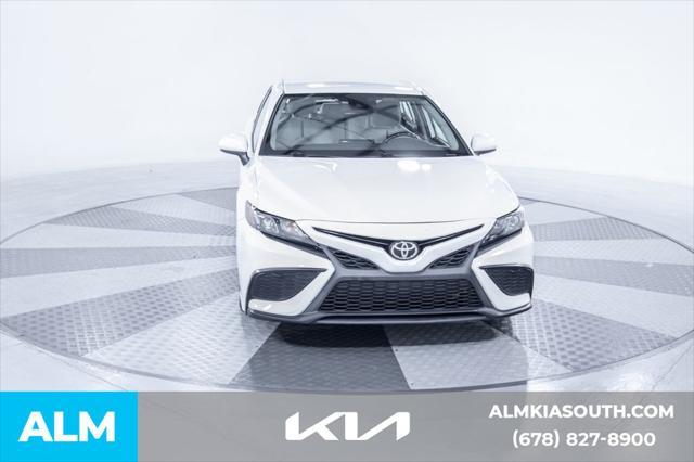 used 2021 Toyota Camry car, priced at $20,420