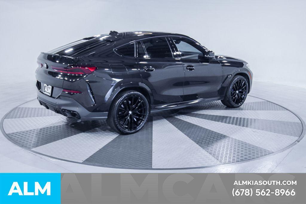 used 2022 BMW X6 car, priced at $49,470