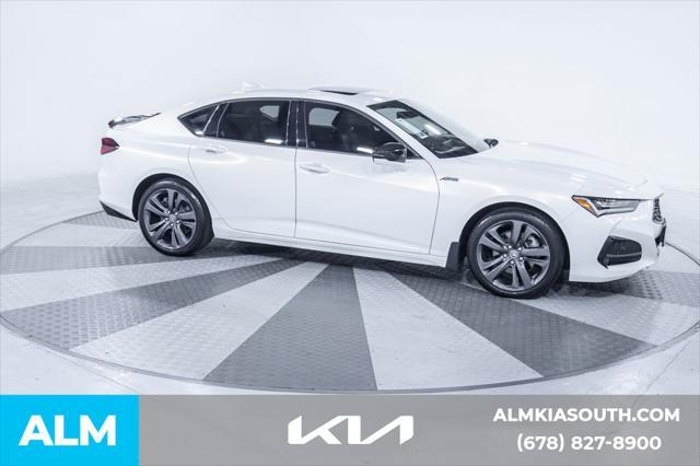 used 2022 Acura TLX car, priced at $36,470