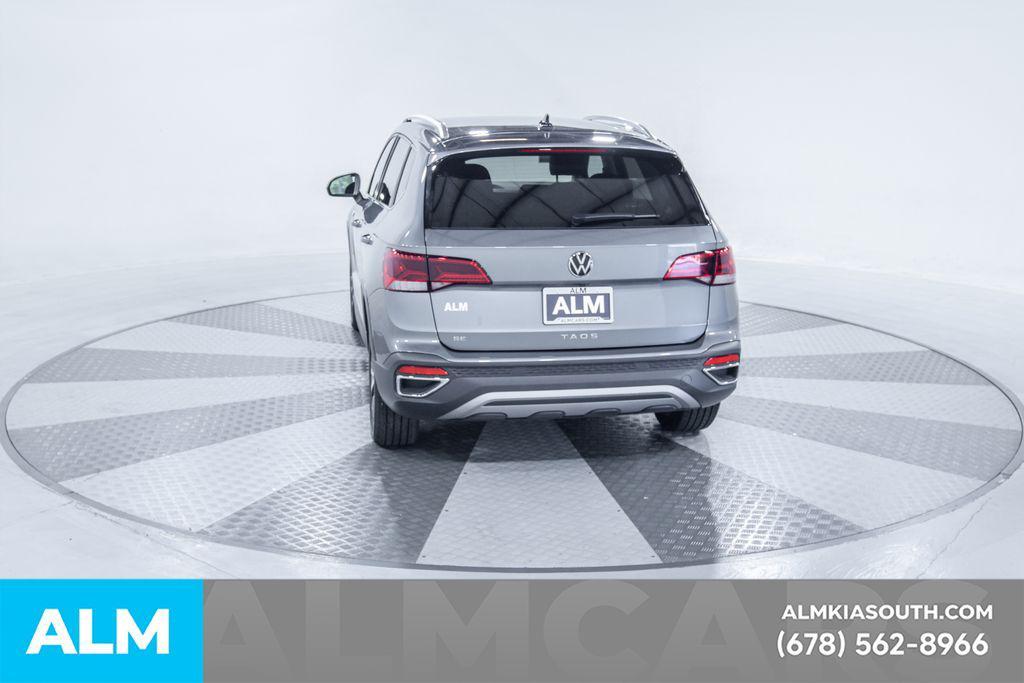 used 2024 Volkswagen Taos car, priced at $21,420