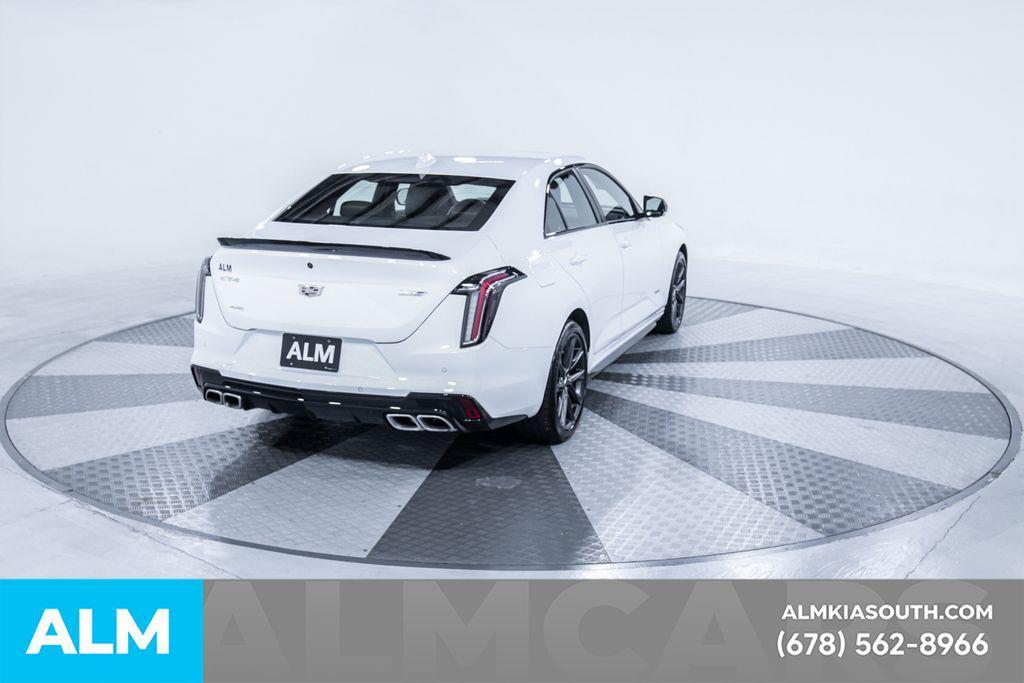 used 2024 Cadillac CT4-V car, priced at $49,470