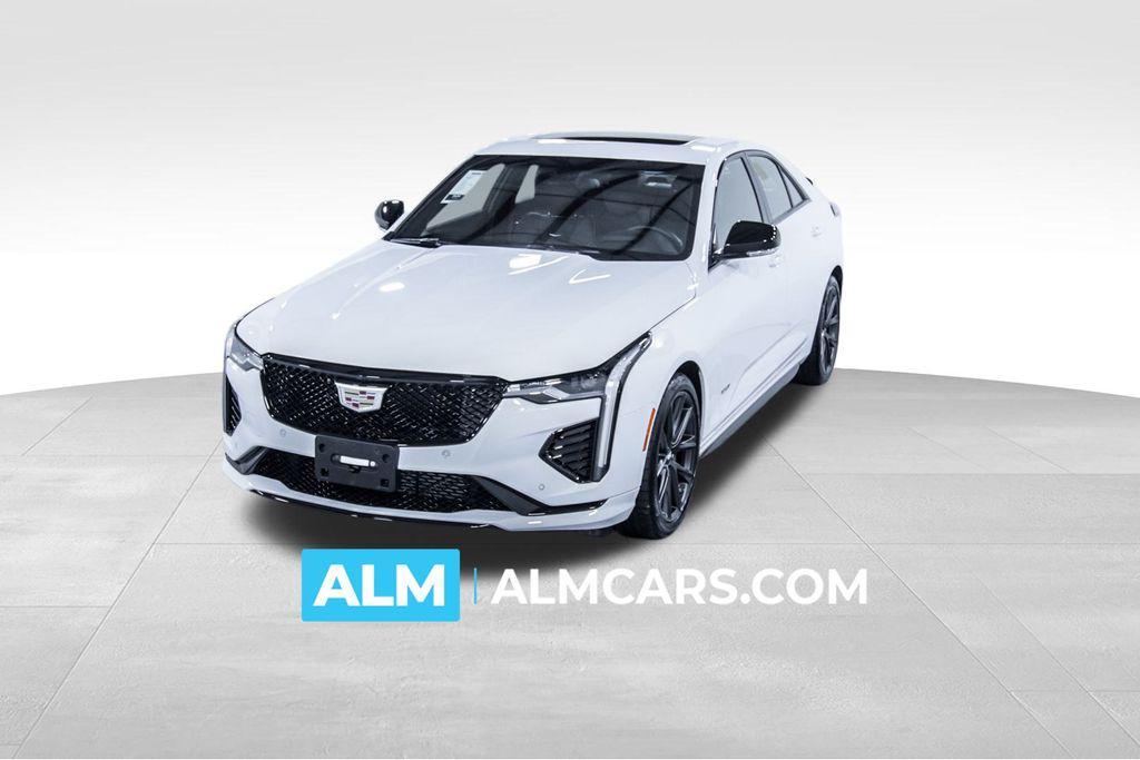 used 2024 Cadillac CT4-V car, priced at $49,470
