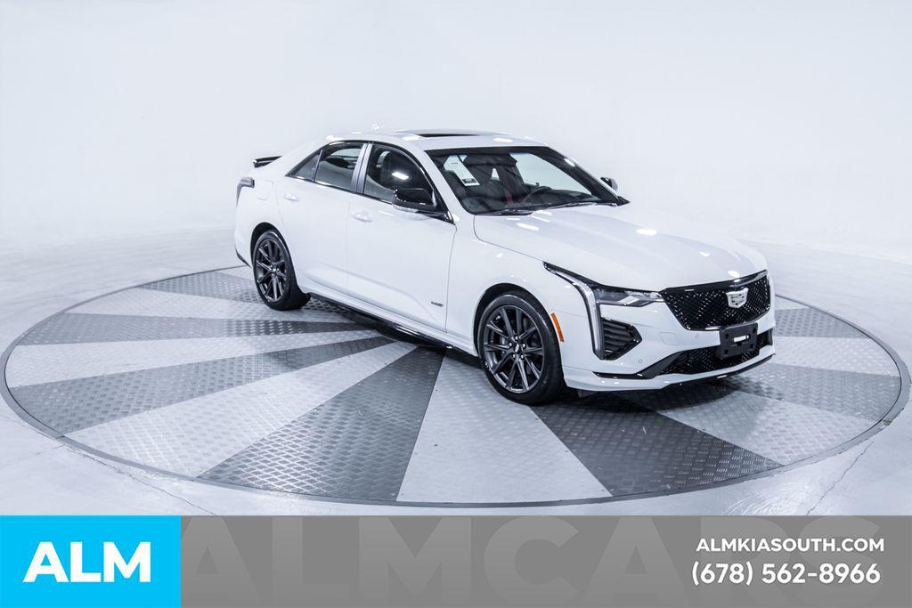 used 2024 Cadillac CT4-V car, priced at $49,470