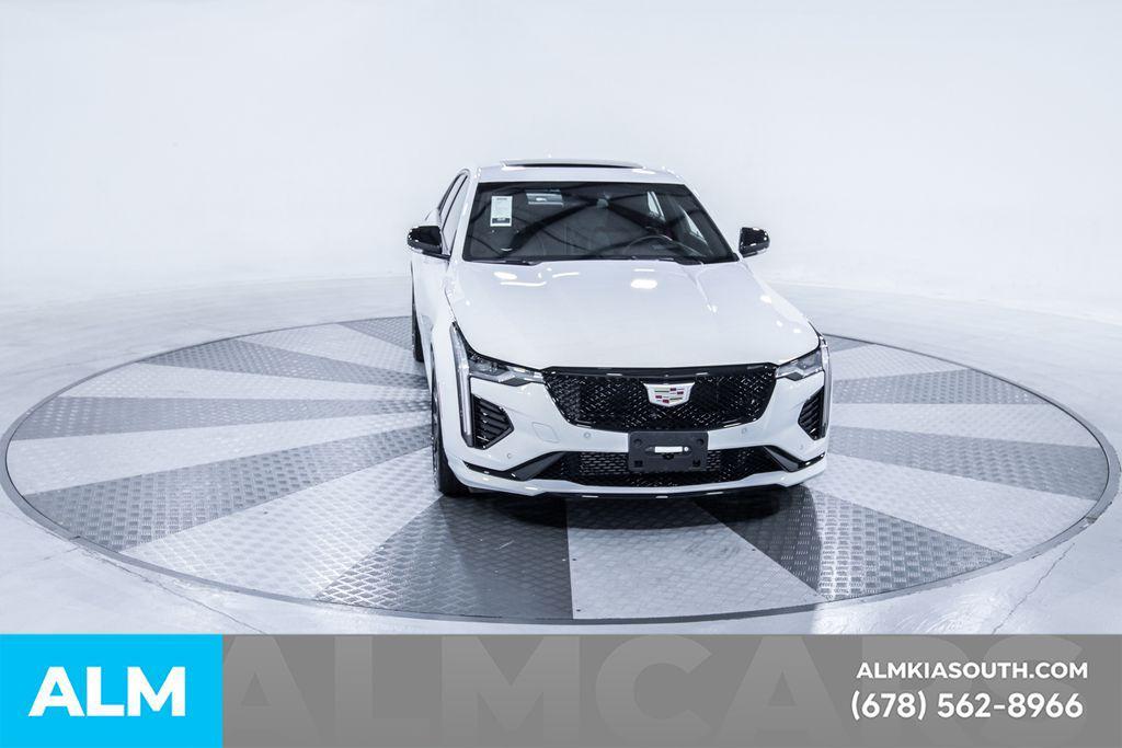 used 2024 Cadillac CT4-V car, priced at $49,470