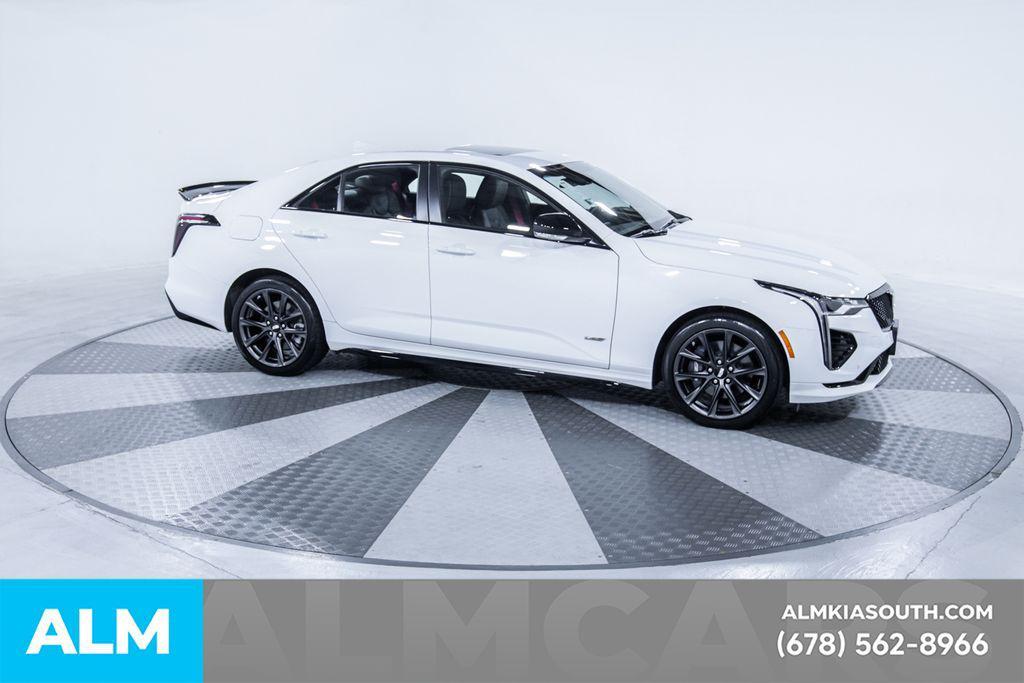 used 2024 Cadillac CT4-V car, priced at $49,470