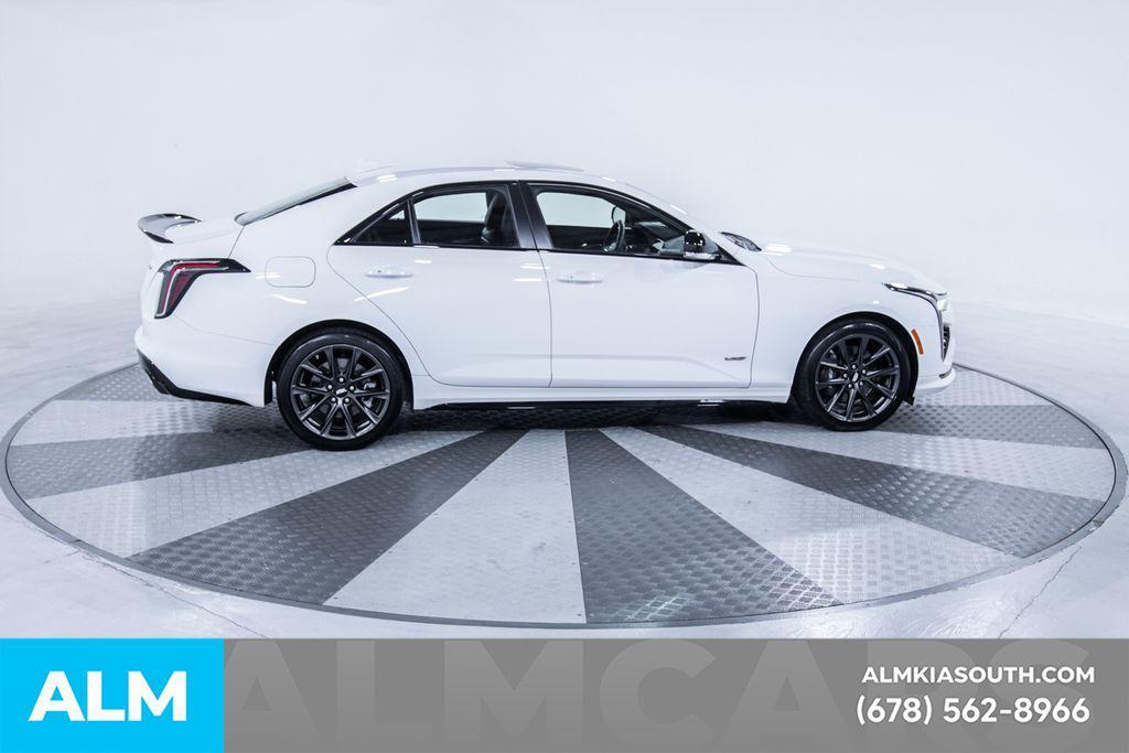 used 2024 Cadillac CT4-V car, priced at $49,470