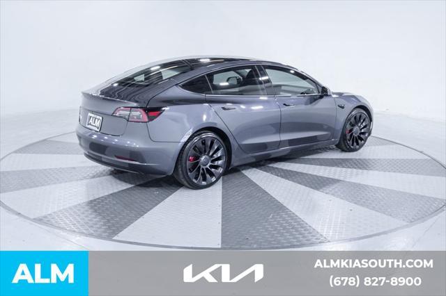 used 2023 Tesla Model 3 car, priced at $29,920
