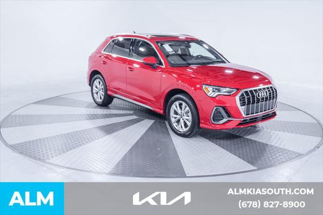 used 2024 Audi Q3 car, priced at $31,420