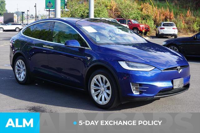 used 2020 Tesla Model X car, priced at $40,420