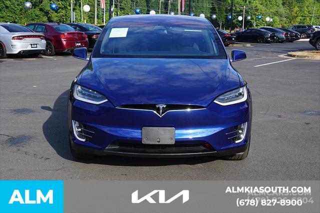 used 2020 Tesla Model X car, priced at $40,420