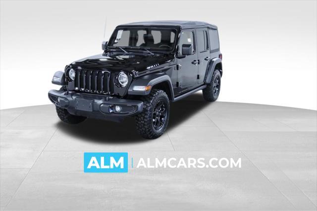 used 2022 Jeep Wrangler Unlimited car, priced at $36,970